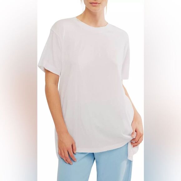 FP Movement Women's Tempo‎ Boyfriend Tee XS white NWT in packaging - Picture 7 of 10